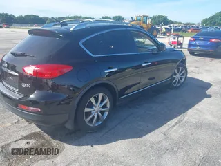2014 Infiniti QX50 Journey with VIN JN1BJ0HP6EM210628, listed as a IAAI auction lot 40570424 with 48,851 mi miles. Bid and sale history available at carsss.com. Image 4.