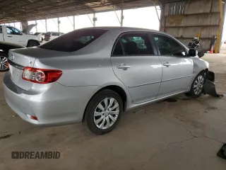 2013 Toyota Corolla L with VIN 5YFBU4EE7DP215315, listed as a Copart auction lot 48957545 with 78,356 mi miles and Salvage Title. Bid and sale history available at carsss.com. Image 3.