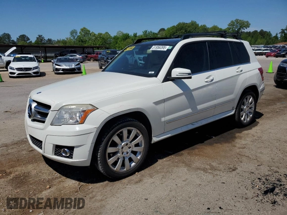 2011 Mercedes-Benz GLK GLK 350 with VIN WDCGG5GB0BF648785, listed as a Copart auction lot 51956395 with 194,636 mi miles and Salvage Title. Bid and sale history available at carsss.com. Image 1.
