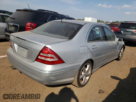 2006 Mercedes-Benz C 230 Sport z VIN WDBRF52H16F829265, wystawiony jako Copart lot #67175344 z przebiegiem 125 226 mil mil oraz Nie do naprawy • Non repairable. Historia ofert i sprzedaży dostępna na DreamBid. Obrazek 3.