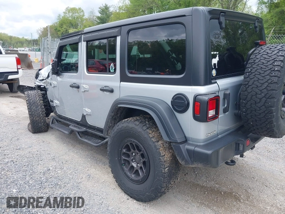2023 Jeep Wrangler Sport S с VIN 1C4HJXDN0PW511682, выставлен на аукционе IAAI как лот 42199890 с пробегом 29 061 миль миль и . История ставок и продаж доступна на DreamBid. Изображение 3.
