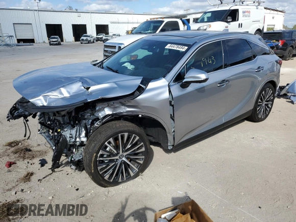2024 Lexus RX with VIN 2T2BAMBA7RC047799, listed as a Copart auction lot 84478494 with 1,943 mi miles and Salvage Title. Bid and sale history available at carsss.com. Image 1.