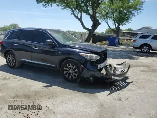 2015 Infiniti QX60 with VIN 5N1AL0MN3FC537434, listed as a Copart auction lot 49858355 with 155,181 mi miles and Salvage Title. Bid and sale history available at DreamBid. Image 11.