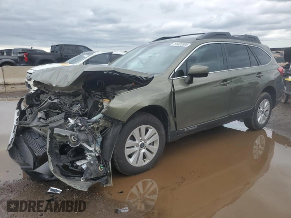 2017 Subaru Outback Premium with VIN 4S4BSACC6H3218450, listed as a Copart auction lot 59425595 with 81,666 mi miles and Salvage title. Bid and sale history available at DreamBid. Image 1.