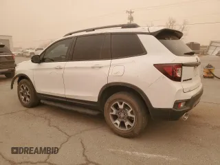 2022 Honda Passport TrailSport with VIN 5FNYF8H67NB008548, listed as a Copart auction lot 49726835 with 38,322 mi miles and Salvage Title. Bid and sale history available at carsss.com. Image 2.