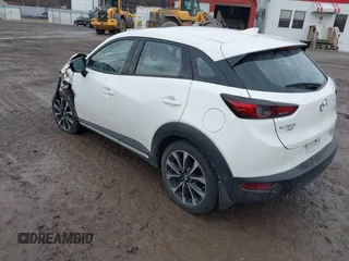 2019 Mazda CX-3 Grand Touring with VIN JM1DKFD76K0426879, listed as a IAAI auction lot 41669200 with 31,881 mi miles. Bid and sale history available at carsss.com. Image 3.