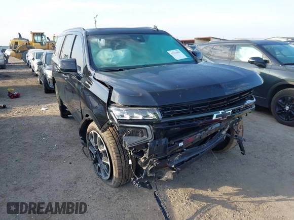 2024 Chevrolet Tahoe RST with VIN 1GNSCRKDXRR145972, listed as a IAAI auction lot 42216403 with 30,952 mi miles and . Bid and sale history available at DreamBid. Image 1.