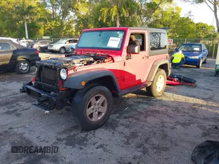 2016 Jeep Wrangler Sport with VIN 1C4AJWAG4GL260300, listed as a IAAI auction lot 41863952 with 40,337 mi miles and . Bid and sale history available at carsss.com. Image 2.