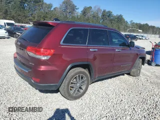 2017 Jeep Grand Cherokee Limited with VIN 1C4RJEBG4HC812987, listed as a Copart auction lot 46455665 with 77,863 mi miles and Salvage Title. Bid and sale history available at carsss.com. Image 3.