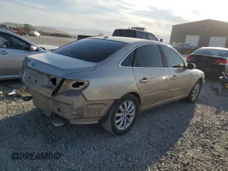 2008 Hyundai Azera Limited with VIN KMHFC46F48A289647, listed as a Copart auction lot 59970365 with 163,234 mi miles and Salvage title. Bid and sale history available at DreamBid. Image 3.