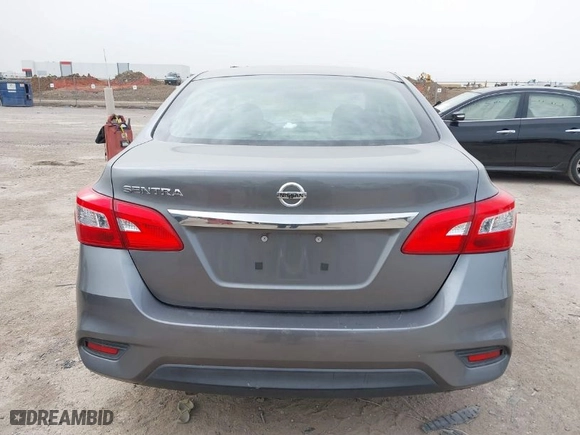 2017 Nissan Sentra SV with VIN 3N1AB7AP1HY252198, listed as a IAAI auction lot 41742228 with 222,902 mi miles. Bid and sale history available at carsss.com. Image 16.