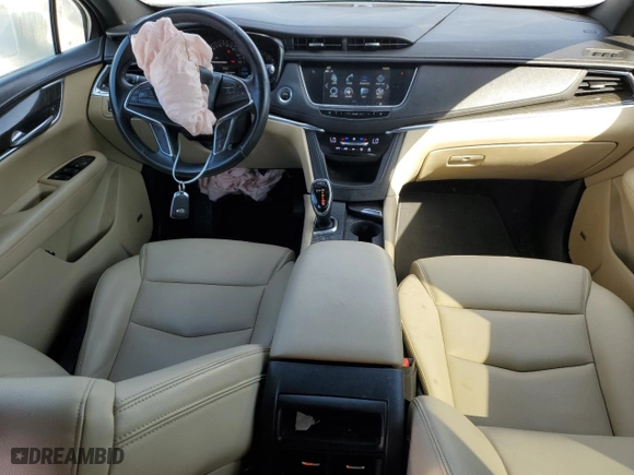 2019 Cadillac XT5 FWD with VIN 1GYKNARS7KZ114459, listed as a Copart auction lot 42013645 with 55,235 mi miles and Salvage Title. Bid and sale history available at carsss.com. Image 8.