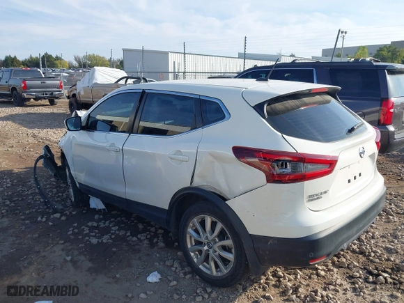 2021 Nissan Rogue Sport S with VIN JN1BJ1AV8MW320615, listed as a IAAI auction lot 40752620 with 65,543 mi miles. Bid and sale history available at carsss.com. Image 3.