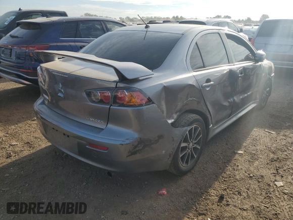 2017 Mitsubishi Lancer ES with VIN JA32U2FU0HU002367, listed as a Copart auction lot 70629614 with 181,306 mi miles and Salvage Title. Bid and sale history available at carsss.com. Image 3.