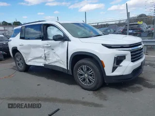2024 Chevrolet Traverse FWD LT with VIN 1GNERGKS8RJ235117, listed as a IAAI auction lot 41635193 with 5,112 mi miles and . Bid and sale history available at DreamBid. Image 1.
