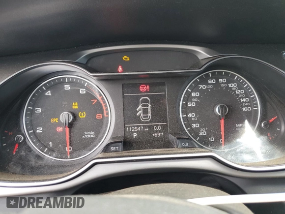 2015 Audi A4 Premium с VIN WAUAFAFL5FN005259, выставлен на аукционе Copart как лот 55691175 с пробегом 112 547 миль миль и Списание • Salvage title. История ставок и продаж доступна на DreamBid. Изображение 9.
