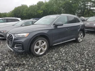2021 Audi Q5 Premium Plus with VIN WA1BAAFY3M2128259, listed as a Copart auction lot 63428645 with 54,352 mi miles and Salvage title. Bid and sale history available at DreamBid. Image 1.