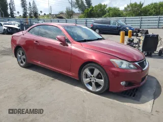 2010 Lexus IS 250 C z VIN JTHFF2C27A2512196, wystawiony jako Copart lot #58093725 z przebiegiem 149 004 mil mil oraz Szkody całkowita. Historia ofert i sprzedaży dostępna na DreamBid. Obrazek 4.