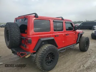 2018 Jeep Wrangler Unlimited Rubicon z VIN 1C4HJXFN3JW148119, wystawiony jako Copart lot #85839454 z przebiegiem Nie podano mil oraz Szkoda całkowita • Salvage title. Historia ofert i sprzedaży dostępna na DreamBid. Obrazek 3.