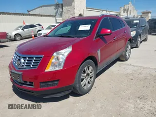 2015 Cadillac SRX Luxury Collection with VIN 3GYFNBE3XFS632316, listed as a IAAI auction lot 41798287 with 145,401 mi miles. Bid and sale history available at carsss.com. Image 2.