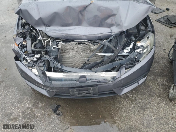 2016 Honda Civic Coupe LX-P with VIN 2HGFC4B08GH303413, listed as a Copart auction lot 86450734 with 0 mi miles and Salvage Title. Bid and sale history available at carsss.com. Image 14.