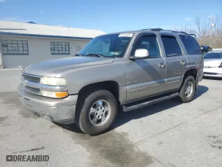 2001 Chevrolet Tahoe LS with VIN 1GNEK13T31J121958, listed as a Copart auction lot 50595085 with 250,364 mi miles and Salvage Title. Bid and sale history available at carsss.com. Image 1.