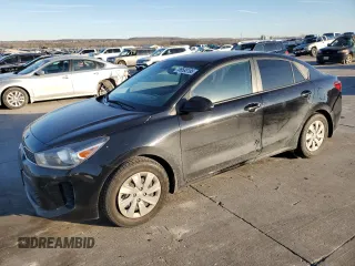 2020 Kia Rio LX with VIN 3KPA24AD3LE335045, listed as a Copart auction lot 88588195 with 41,560 mi miles and Salvage Title. Bid and sale history available at carsss.com. Image 1.