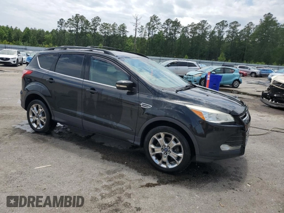2013 Ford Escape SEL with VIN 1FMCU9HX0DUD23563, listed as a Copart auction lot 58691535 with 170,031 mi miles and Salvage title. Bid and sale history available at DreamBid. Image 4.