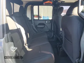 2022 Jeep Gladiator Willys with VIN 1C6HJTAG7NL117102, listed as a Copart auction lot 87679075 with 28,196 mi miles and Salvage title. Bid and sale history available at DreamBid. Image 10.