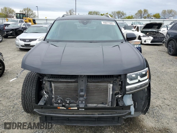 2019 Volkswagen Atlas 3.6L V6 SE w/Technology with VIN 1V2WR2CA3KC558604, listed as a Copart auction lot 49877085 with 68,973 mi miles and Salvage Title. Bid and sale history available at carsss.com. Image 5.