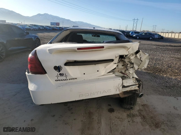 2008 Pontiac Grand Prix with VIN 2G2WP552281118925, listed as a Copart auction lot 48022855 with 42,528 mi miles and Salvage Title. Bid and sale history available at carsss.com. Image 6.