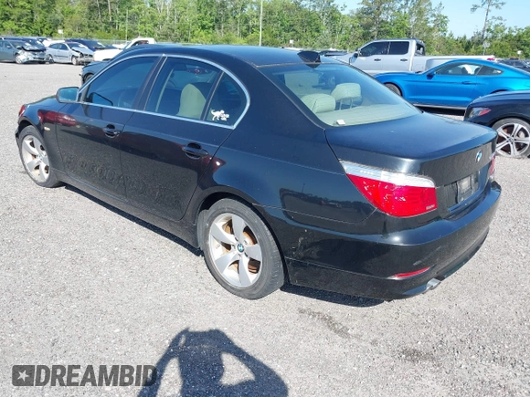 2008 BMW 5 Series 528i with VIN WBANU53548CT17074, listed as a IAAI auction lot 39244408 with 85,906 mi miles and . Bid and sale history available at carsss.com. Image 3.
