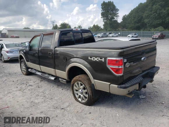 2009 Ford F-150 XL with VIN 1FTPW14V89KC50712, listed as a Copart auction lot 65264565 with Not provided miles and Clean title. Bid and sale history available at DreamBid. Image 2.