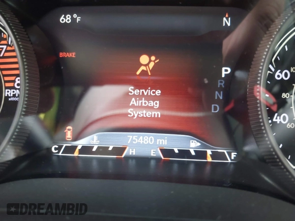 2019 Jeep Cherokee Limited with VIN 1C4PJMDX1KD246383, listed as a IAAI auction lot 41964483 with 75,480 mi miles and . Bid and sale history available at DreamBid. Image 15.