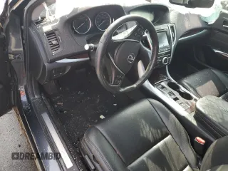 2015 Acura TLX V6 with VIN 19UUB2F36FA017785, listed as a Copart auction lot 55942425 with Not provided miles and Salvage title. Bid and sale history available at DreamBid. Image 8.