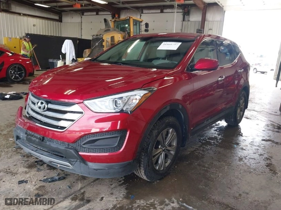 2015 Hyundai Santa Fe Sport with VIN 5XYZTDLB6FG295918, listed as a IAAI auction lot 41868757 with 46,850 mi miles. Bid and sale history available at carsss.com. Image 2.