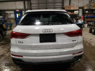2020 Audi Q3 S line Prestige with VIN WA1FECF38L1036901, listed as a Copart auction lot 83328484 with 63,939 mi miles and Non Repairable. Bid and sale history available at carsss.com. Image 6.
