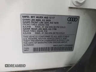 2018 Audi Q7 Premium Plus z VIN WA1LAAF71JD026440, wystawiony jako Copart lot #65244445 z przebiegiem Nie podano mil oraz Czysty tytuł • Clean title. Historia ofert i sprzedaży dostępna na DreamBid. Obrazek 13.