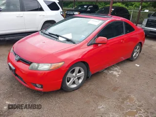 2008 Honda Civic Cpe EX-L with VIN 2HGFG12978H543782, listed as a IAAI auction lot 42116673 with 70,690 mi miles. Bid and sale history available at carsss.com. Image 2.