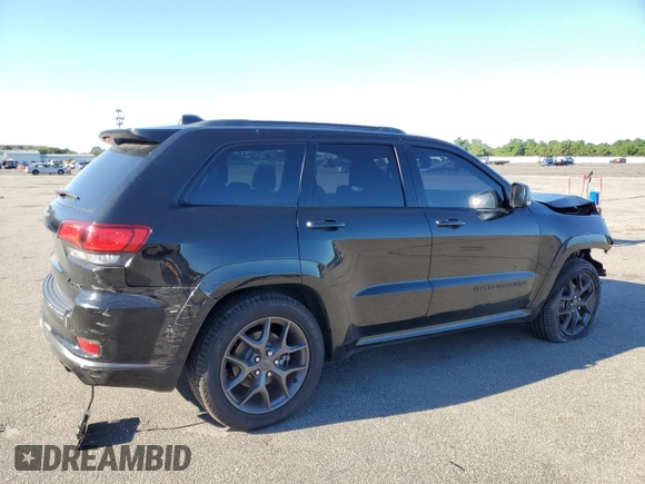 2020 Jeep Grand Cherokee Limited X z VIN 1C4RJFBG8LC292954, wystawiony jako Copart lot #65523134 z przebiegiem 48 852 mil mil oraz Szkoda całkowita • Salvage title. Historia ofert i sprzedaży dostępna na DreamBid. Obrazek 3.