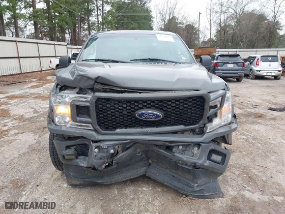 2018 Ford F-150 XL with VIN 1FTEW1CP4JFD00156, listed as a IAAI auction lot 41571979 with 153,167 mi miles. Bid and sale history available at carsss.com. Image 12.