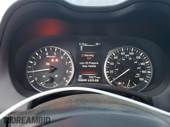 2019 Infiniti Q50 3.0t LUXE with VIN JN1EV7AR7KM551294, listed as a Copart auction lot 85467824 with 70,577 mi miles and Salvage Title. Bid and sale history available at carsss.com. Image 9.