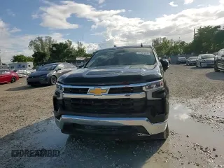 2024 Chevrolet Silverado 1500 LT with VIN 1GCPACEK7RZ172204, listed as a Copart auction lot 77741014 with 9,590 mi miles and Salvage Title. Bid and sale history available at DreamBid. Image 11.