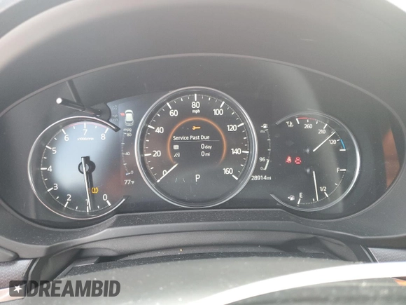 2022 Mazda CX-5 2.5 Turbo with VIN JM3KFBAY4N0637835, listed as a Copart auction lot 47114245 with 28,914 mi miles and Salvage Title. Bid and sale history available at DreamBid. Image 9.