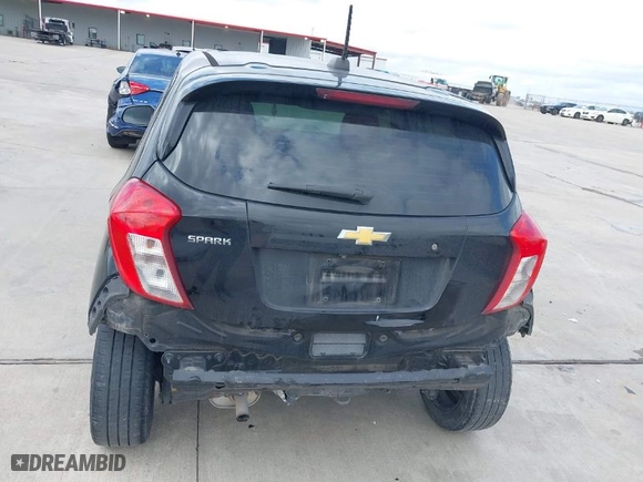 2020 Chevrolet Spark LS with VIN KL8CB6SA5LC458192, listed as a IAAI auction lot 41484486 with 51,982 mi miles. Bid and sale history available at carsss.com. Image 6.