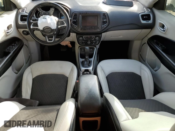 2019 Jeep Compass Latitude with VIN 3C4NJCBB7KT762945, listed as a Copart auction lot 55917165 with 100,854 mi miles and Salvage title. Bid and sale history available at DreamBid. Image 8.