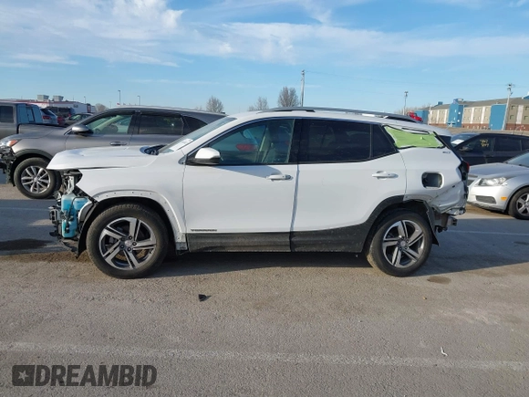 2021 GMC Terrain SLT with VIN 3GKALVEV3ML301727, listed as a IAAI auction lot 41669332 with 90,878 mi miles and . Bid and sale history available at carsss.com. Image 15.