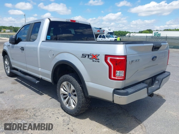2017 Ford F-150 XL with VIN 1FTEX1EP9HKD81487, listed as a IAAI auction lot 42242265 with 130,276 mi miles and . Bid and sale history available at carsss.com. Image 3.