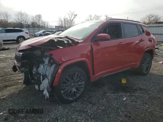 2023 Jeep Compass (RED) Edition z VIN 3C4NJDCN6PT539530, wystawiony jako Copart lot #50155605 z przebiegiem 18 049 mil mil oraz Szkoda całkowita • Salvage title. Historia ofert i sprzedaży dostępna na DreamBid. Obrazek 1.