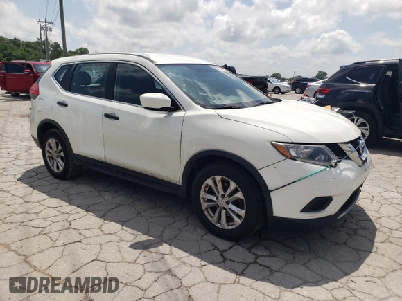 2017 Nissan Rogue SV with VIN KNMAT2MT5HP544427, listed as a Copart auction lot 61612965 with 249,524 mi miles and Clean title. Bid and sale history available at DreamBid. Image 4.